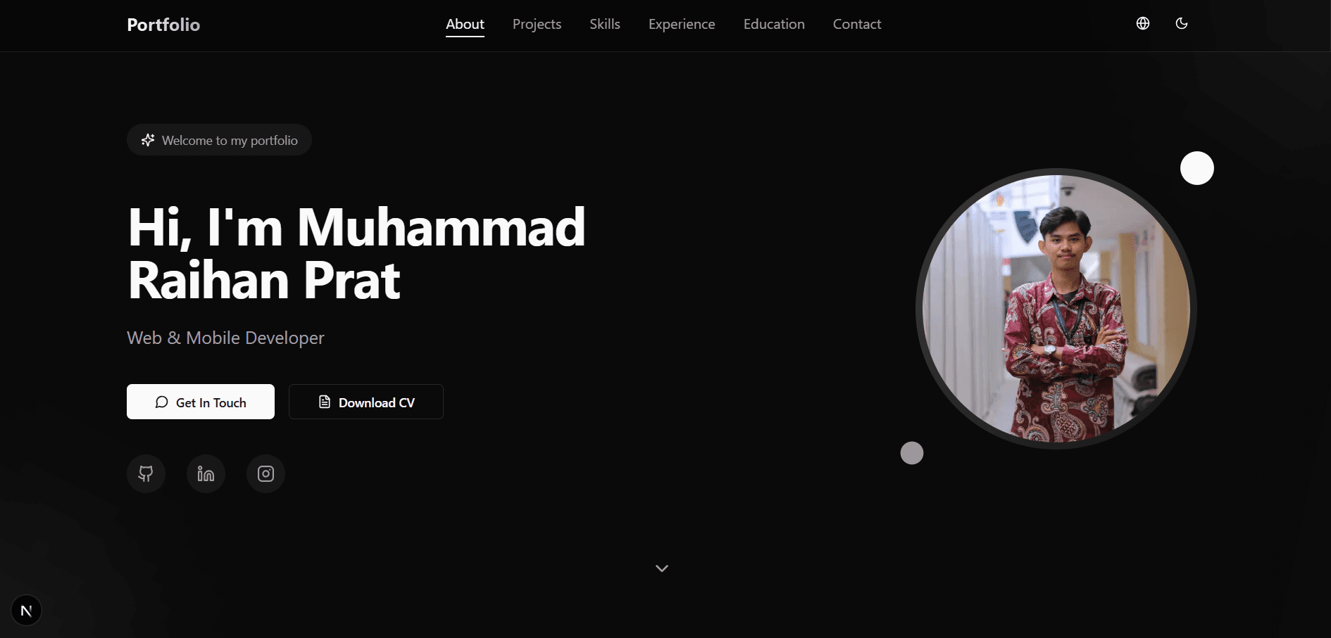Portfolio Website